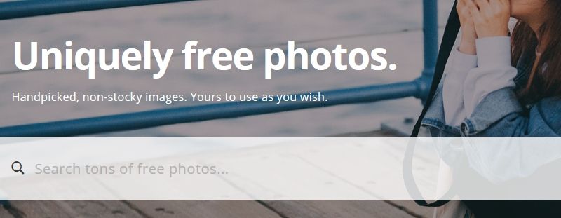 Los mejores bancos de imagenes gratis - Reshot