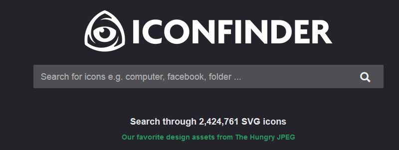 Descargar Iconos gratis con Iconfinder